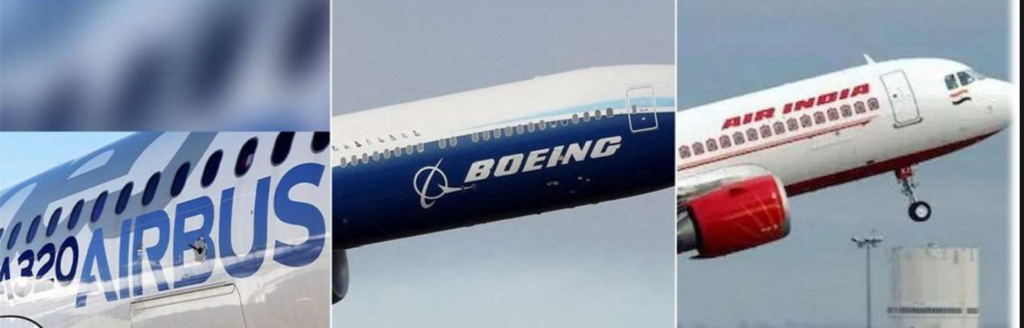 Air India Airbus and Boeing Aircraft – Historic Fleet Expansion Deal